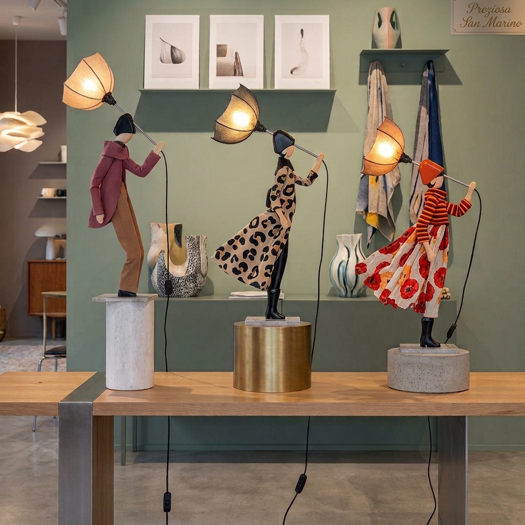 Skitso, creazioni artigianali di arte decorativa e lampade artistiche